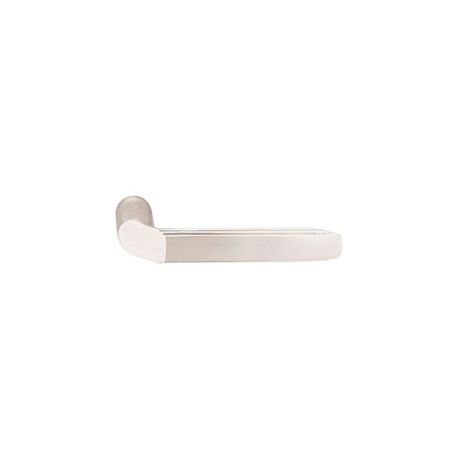 Emtek Multi Point C5, Non-Keyed Euro T-turn IS, Concord Style, 1-1/2'' x 11'', Milano Lever, RH, US15A