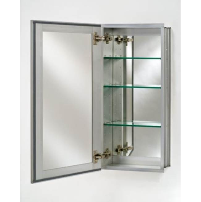 Afina Corporation Single Door 24X36 Recessed Tuscany Silver