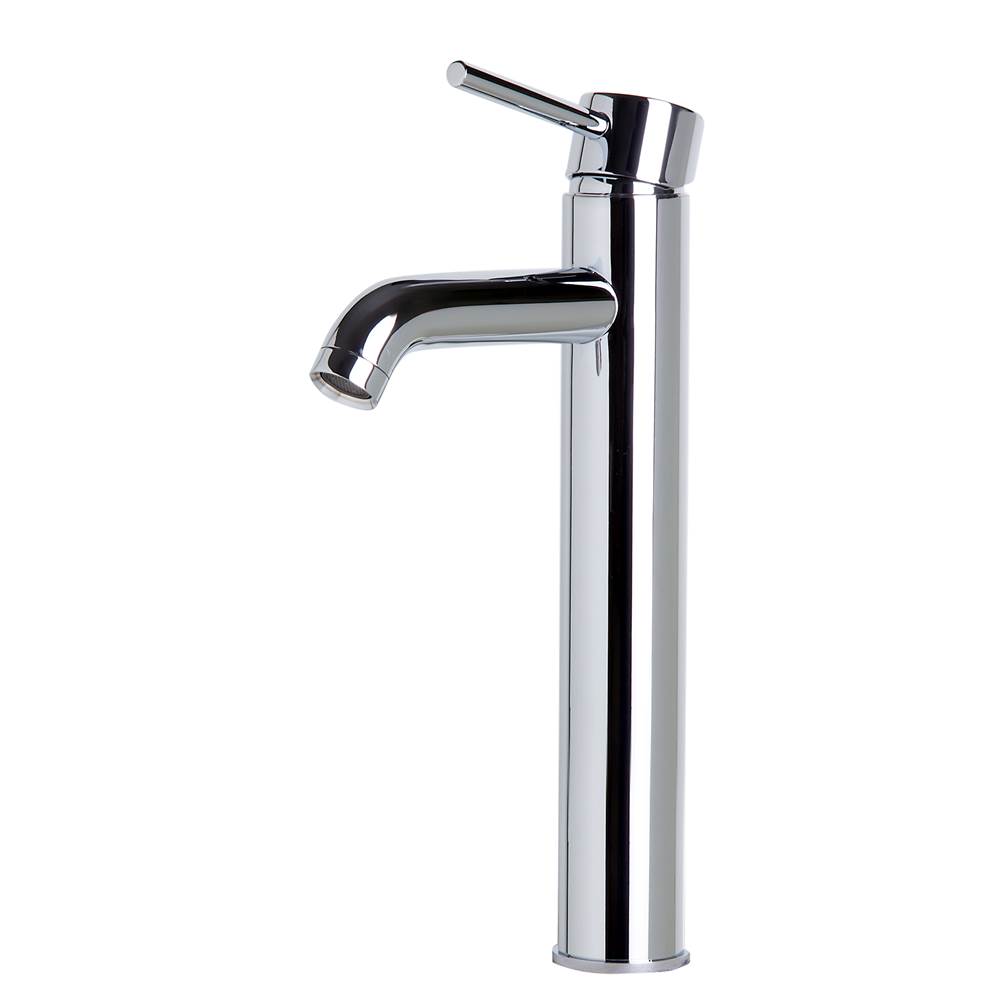 Alfi Trade Tall Polished Chrome Single Lever Bathroom Faucet
