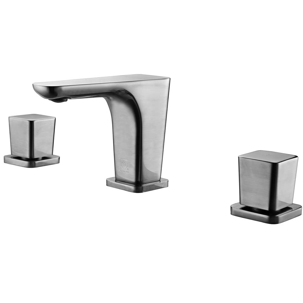 Alfi Trade Brushed Nickel Widespread Modern Bathroom Faucet