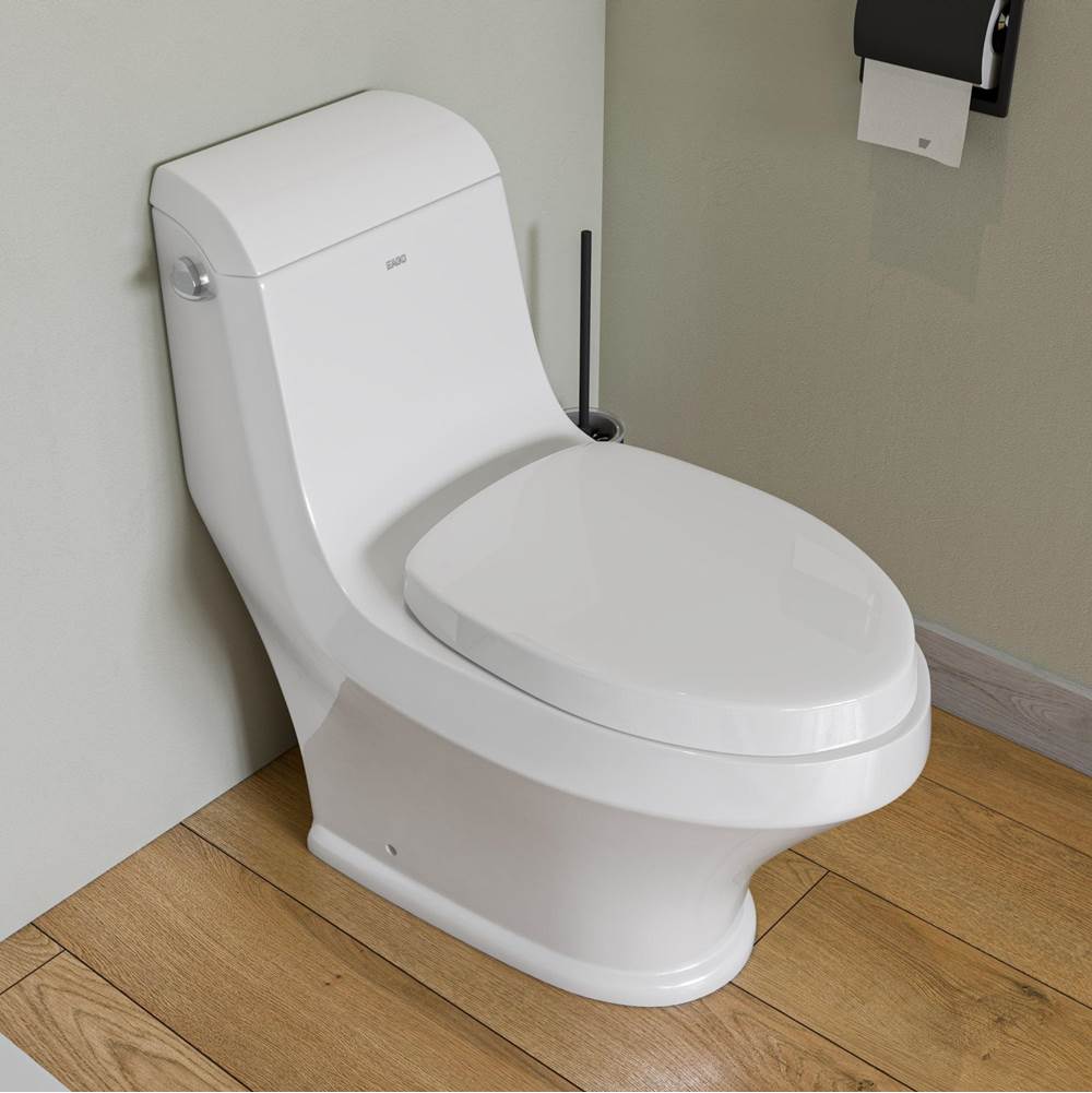 Alfi Trade EAGO TB133 Single Flush One Piece Ceramic Toilet