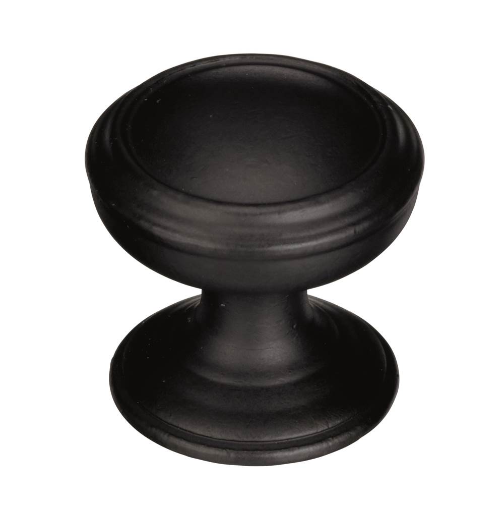 Amerock Revitalize 1-1/4 in (32 mm) Diameter Black Bronze Cabinet Knob