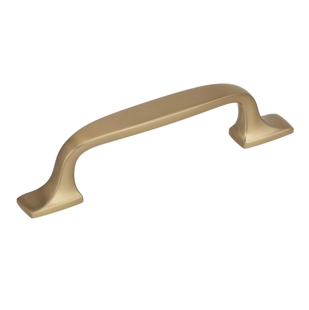 Amerock Highland Ridge 3 in (76 mm) Center-to-Center Golden Champagne Cabinet Pull