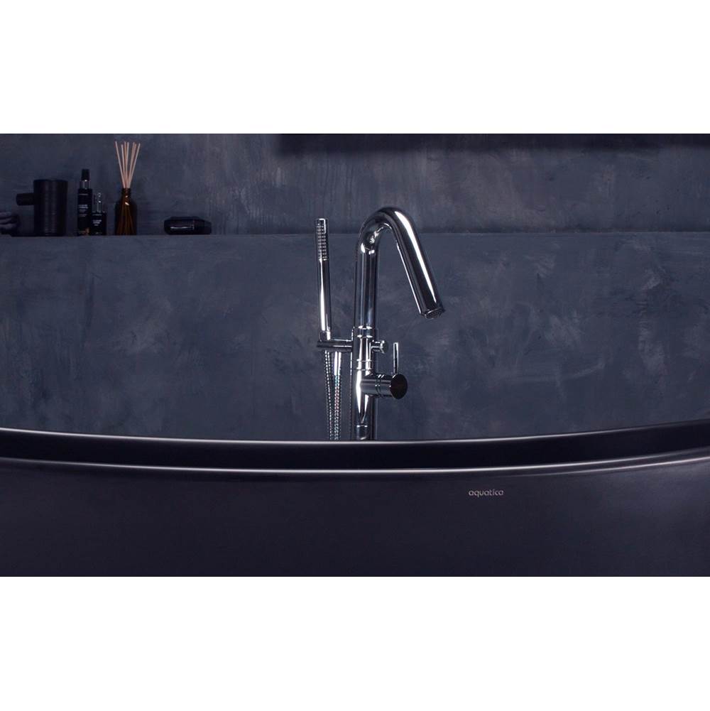 Aquatica Aquatica Colonna-WS Floor Mounted Tub Filler – Chrome