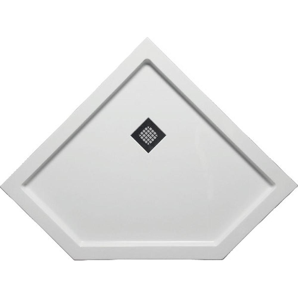 Americh 38'' x 38'' - Neo Angle DS Base w/Square Drain - White