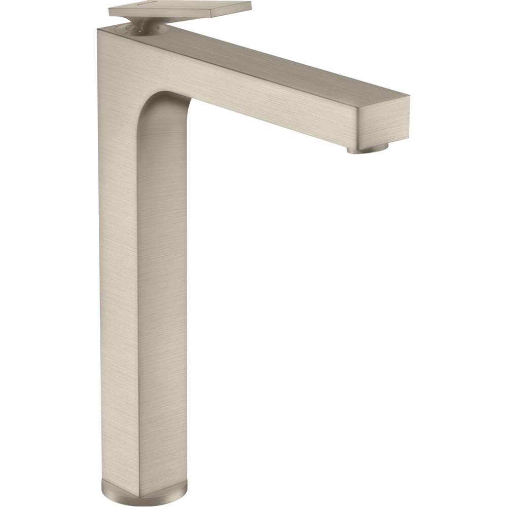 Axor Citterio Single-Hole Faucet 280 with Pop-Up Drain, 1.2 GPM in Brushed Nickel