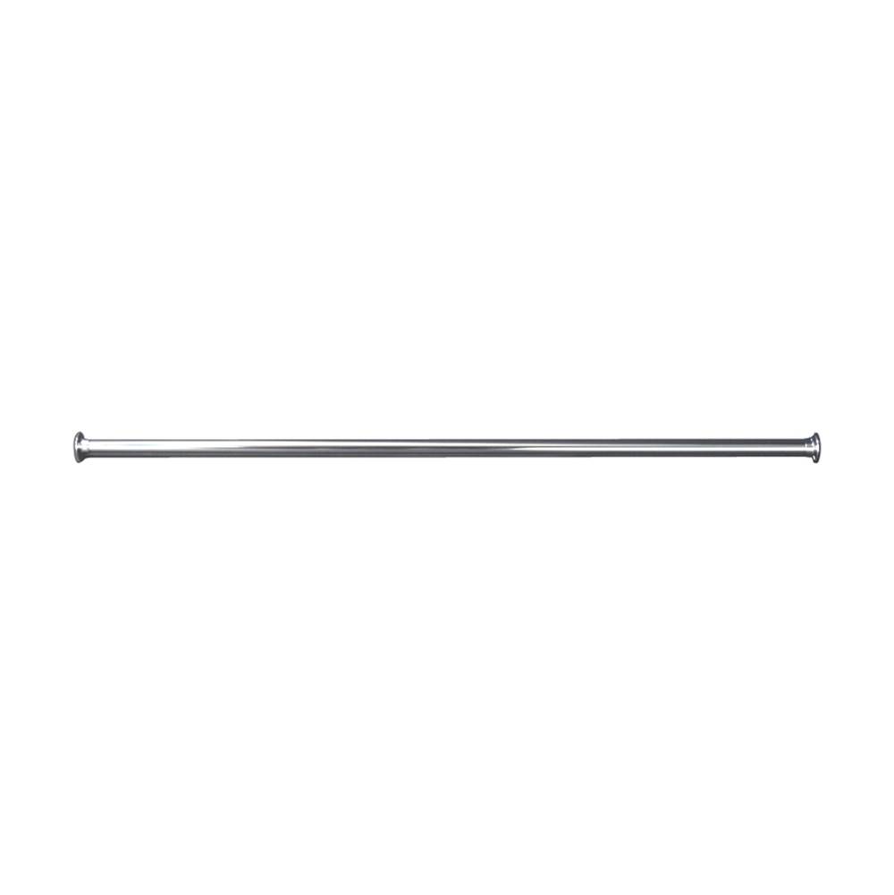 Barclay 4100 Straight Rod, 84'', w/310 Flanges, Polished Chrome