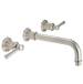 California Faucets - TO-V4802-9-SB - Wall Mounted Bathroom Sink Faucets