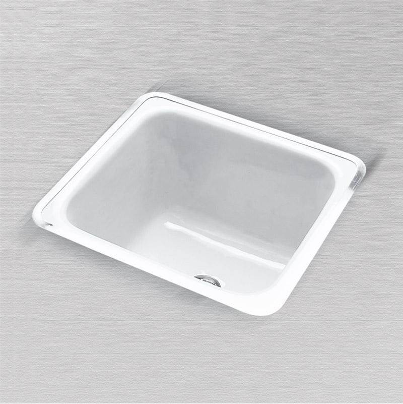 Ceco 20 x 18 x 12 Laundry Tray Flat Rim - Wall Hung, Tile or Rim Mount