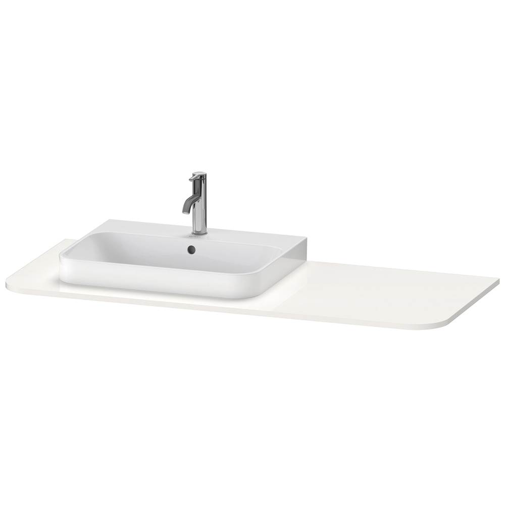 Duravit Happy D.2 Plus Console with One Sink Cut-Out White