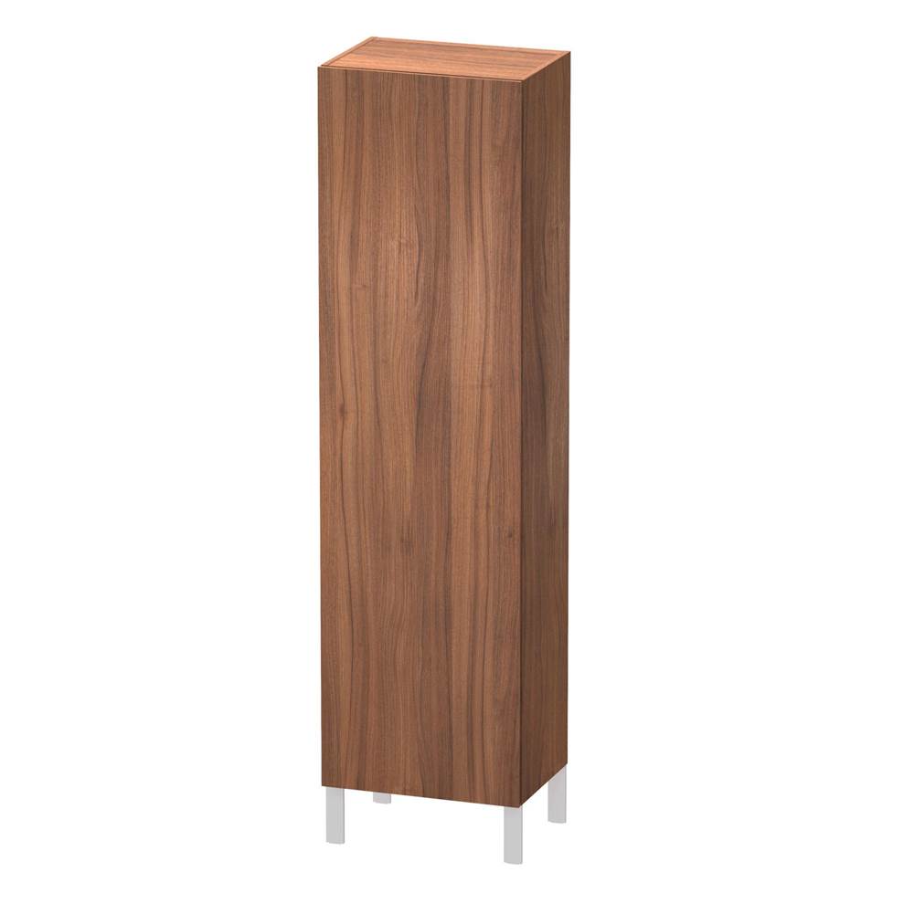 Duravit L-Cube Tall Cabinet Walnut