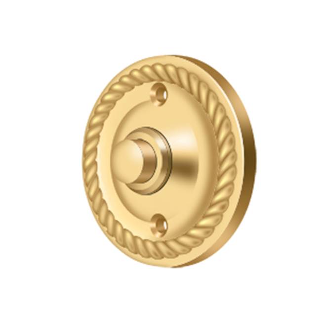 Deltana Bell Button, Round with Rope
