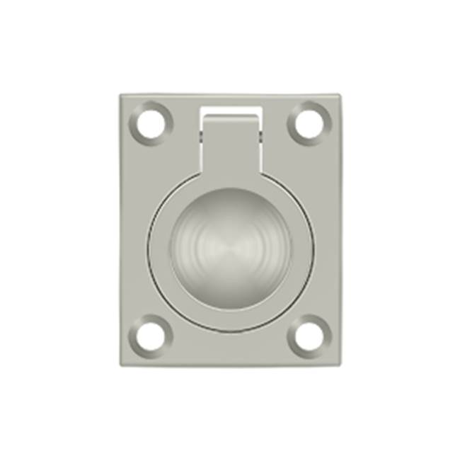 Deltana Flush Ring Pull, 1-3/4'' x 1-3/8''
