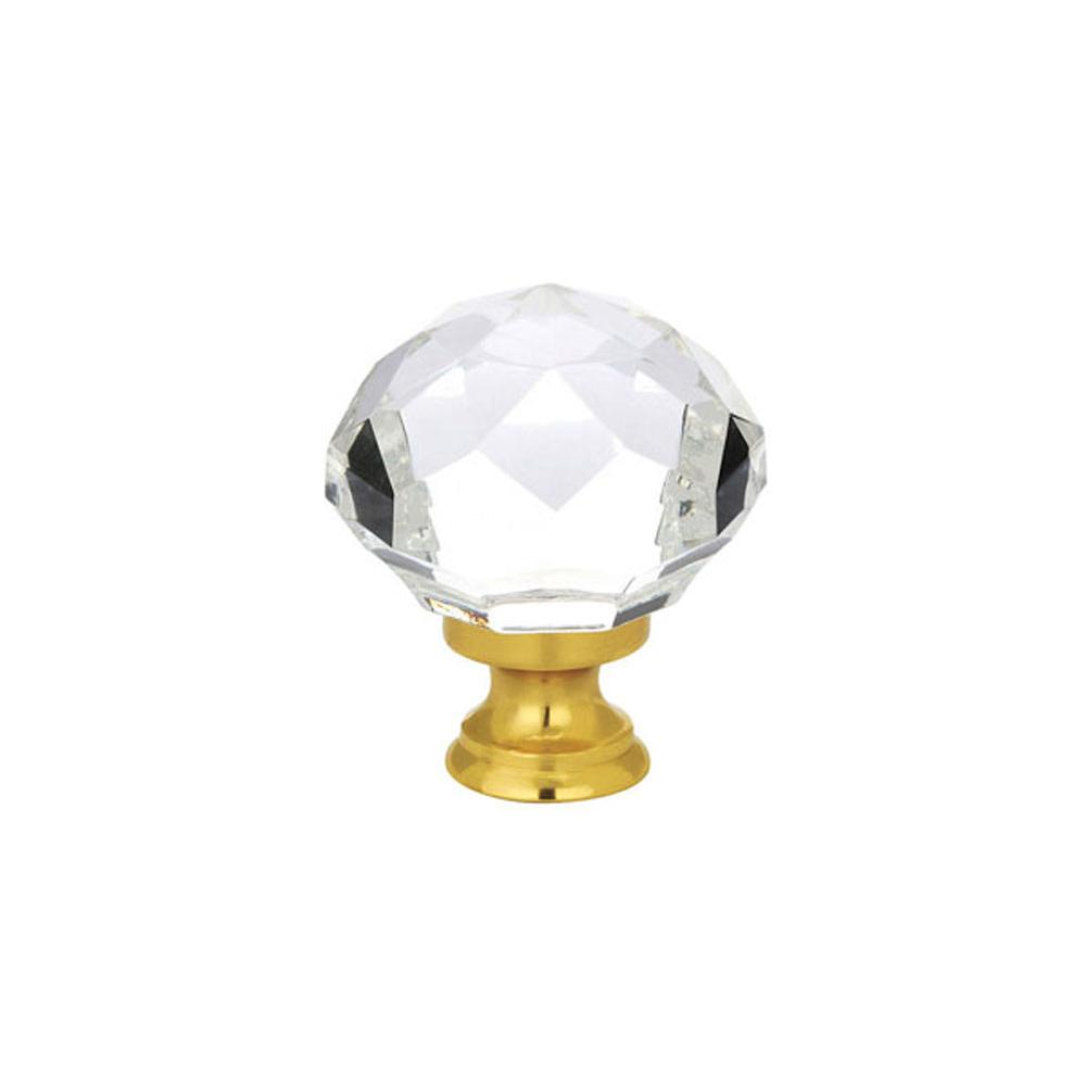 Emtek Diamond Wardrobe Knob, 1-3/4'', US15