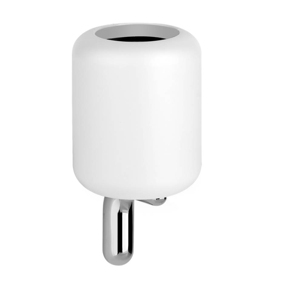 Gessi Wall-Mounted Ceramic Holder - White Gres