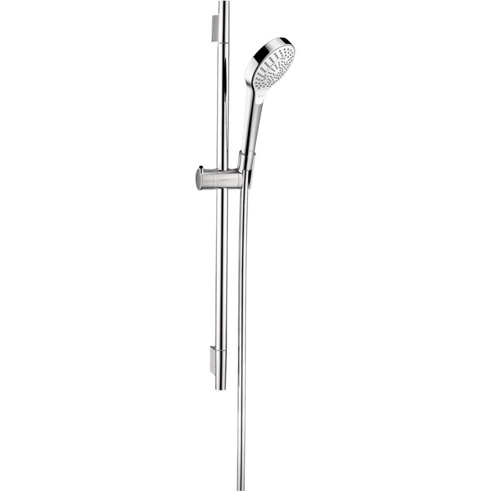 Hansgrohe Croma Select S Wallbar Set 110 3-Jet 24'', 1.75 GPM in Chrome