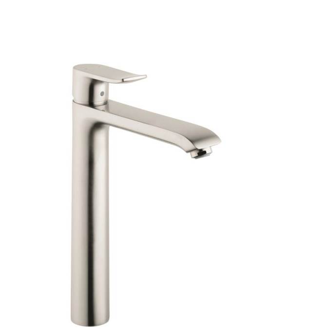 Hansgrohe Metris Single-Hole Faucet 260 with Pop-Up Drain, 1.2 GPM in Brushed Nickel
