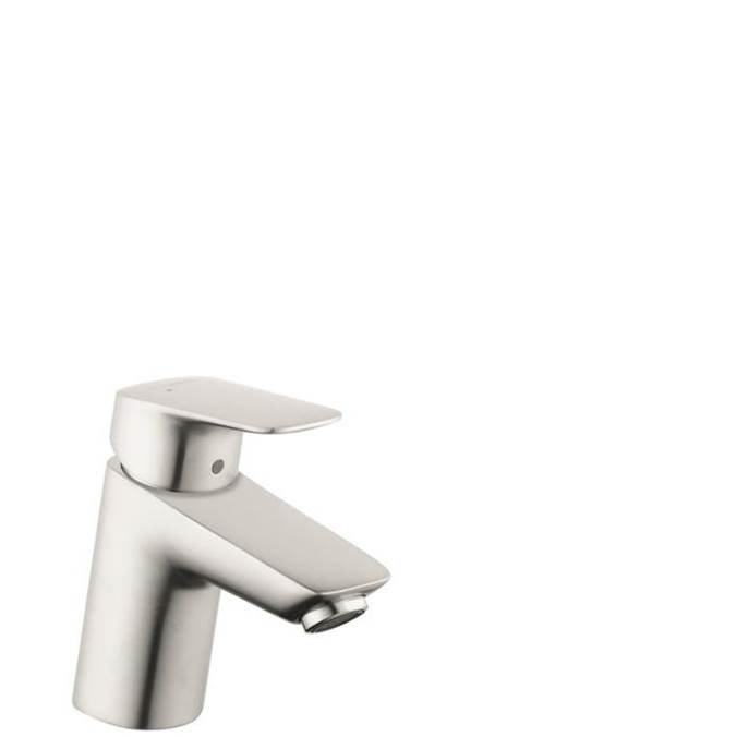 Hansgrohe Logis Single-Hole Faucet 70 with Pop-Up Drain, 1.2 GPM in Brushed Nickel