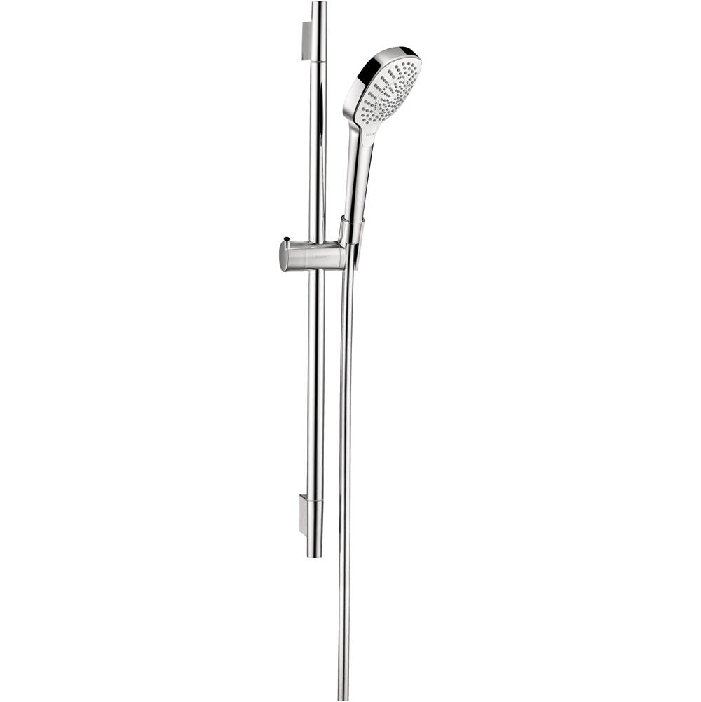 Hansgrohe Croma Select E Wallbar Set 110 3-Jet 24'', 1.75 GPM in Chrome