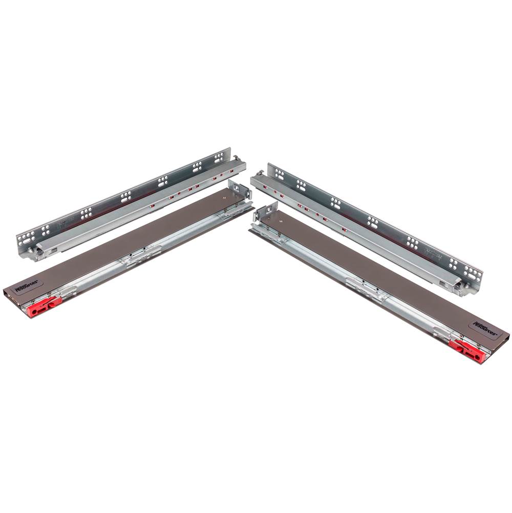 Hardware Resources 21'' Deep x 7-1/4'' High DURA-CLOSE  Metal Drawer Box System, incorporates USE58-500 Series Undermount