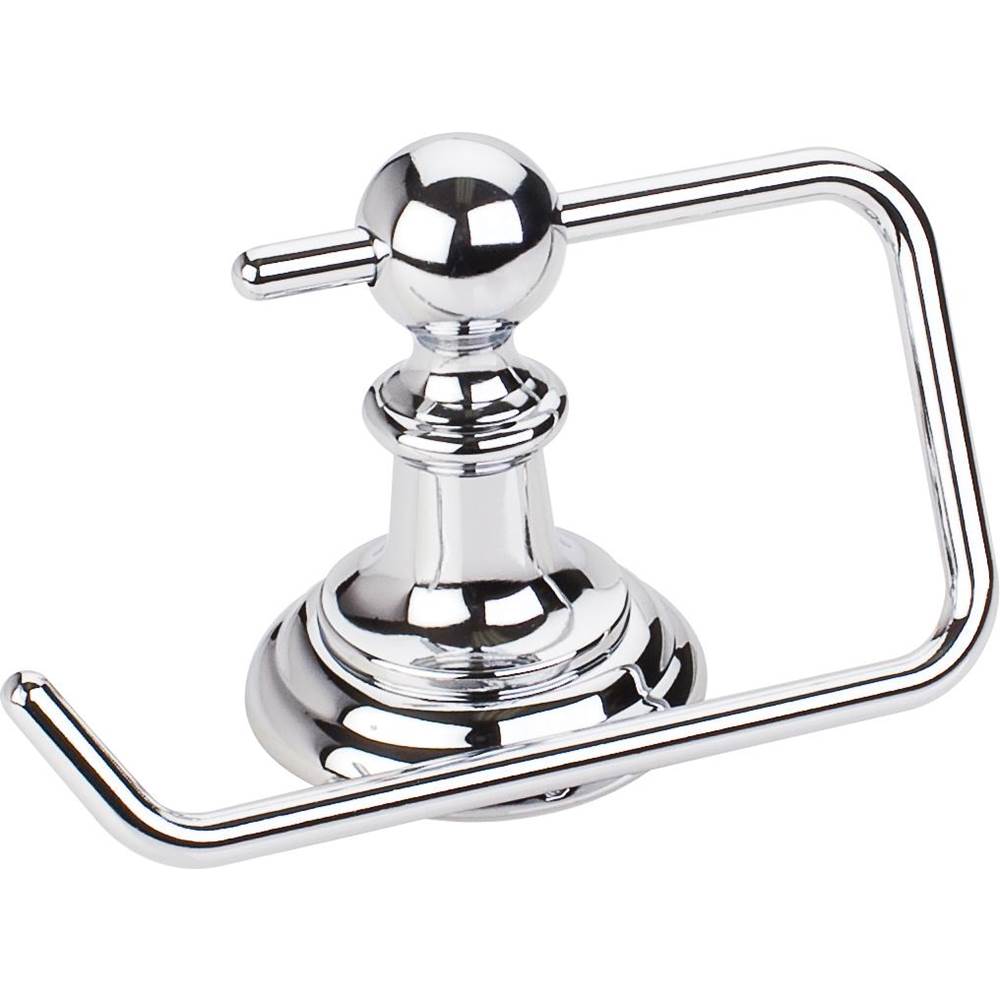 Hardware Resources Fairview Polished Chrome Euro Paper Holder - Contractor Packed