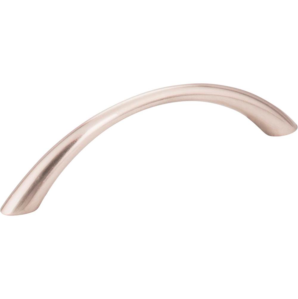 Hardware Resources 96 mm Center-to-Center Satin Nickel Arched Capri Cabinet Pull