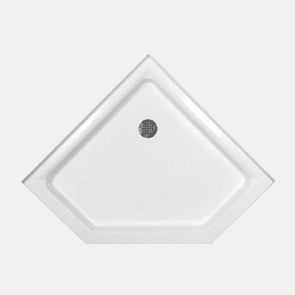 Hydro Systems SHOWER PAN GC 3636 NEO ANGLE - ALMOND