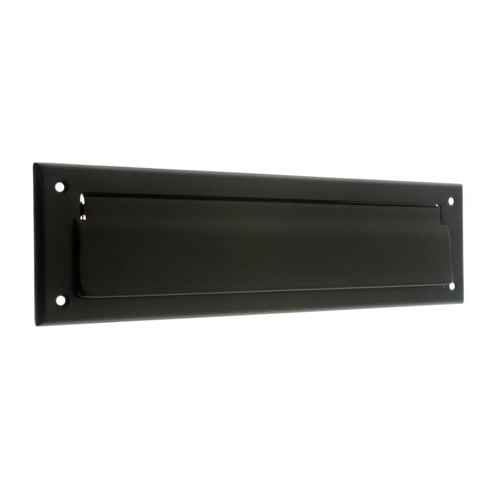 Idh Magazine Mail Plate Front Only Matte Black
