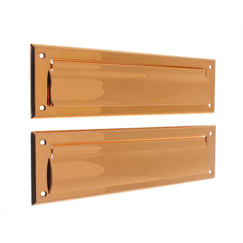 Idh Magazine Mail Plate & Closed Back Plate Bright Copper