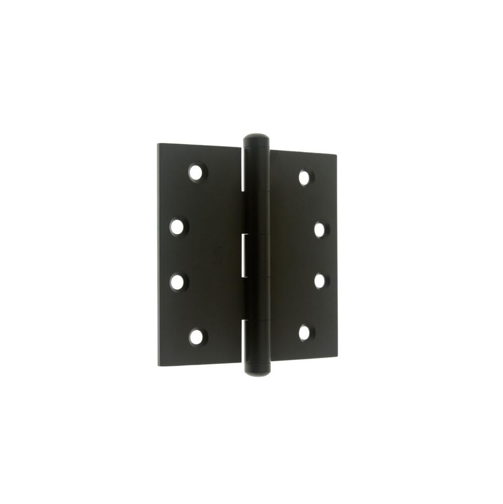 Idh 4-1/2'' X 4-1/2'' Solid Extruded Brass Square Corner Door Hinge (Pair) Oil-Rubbed Bronze-J