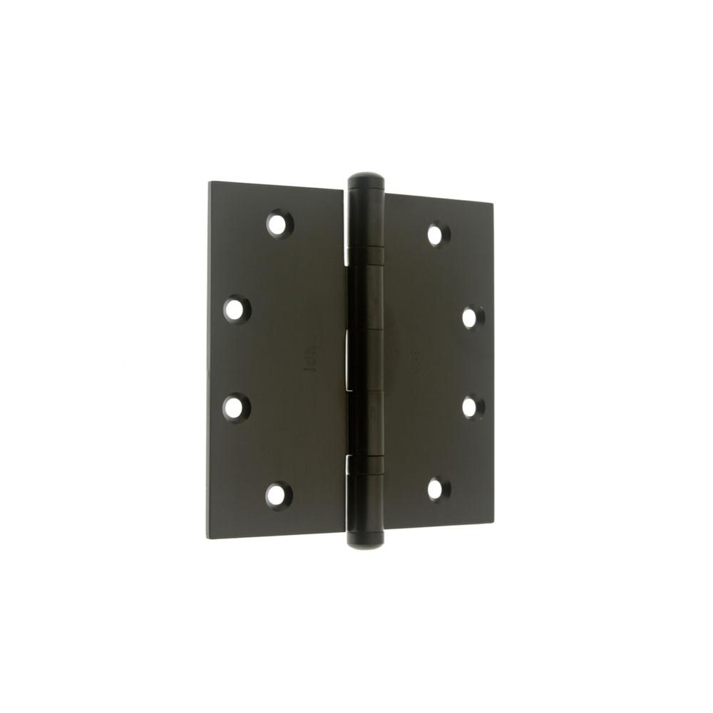 Idh 4-1/2'' X 4-1/2'' Solid Extruded Brass Ball Bearing Hinge (Pair) Oil-Rubbed Bronze-J