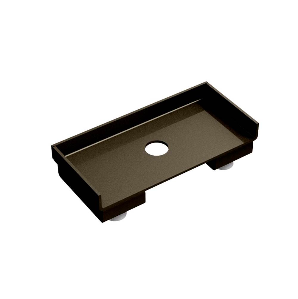 Infinity Drain Clean-out Box for Slot Drain in Oil Rubbed Bronze