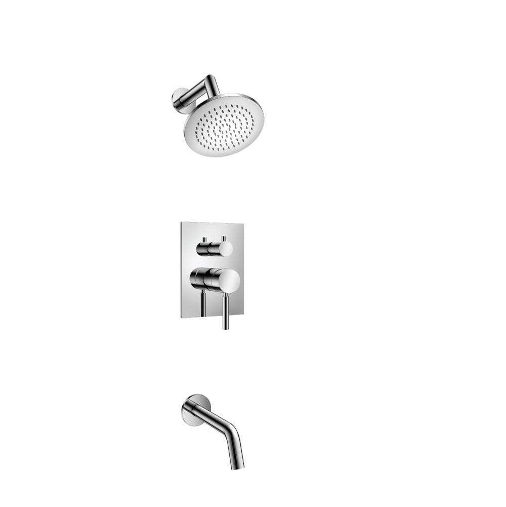 Isenberg Two Output Shower Set With Shower Head And Tub Spout