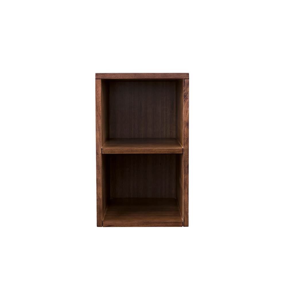 James Martin Vanities Milan 12'' Storage Cabinet (Short), Mid Century Walnut