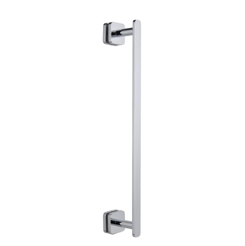 Kartners MILAN - 18-inch Shower Door Handle-Glossy White