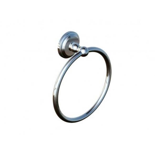 Kartners FLORENCE - Round Towel Ring-Brushed Copper