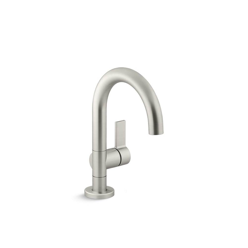 Kallista One™ Single Control Sink Faucet, Gooseneck Spout