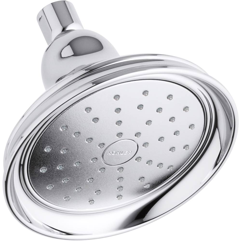 Kohler Bancroft® 1.75 gpm single-function showerhead with Katalyst(R) air-induction technology