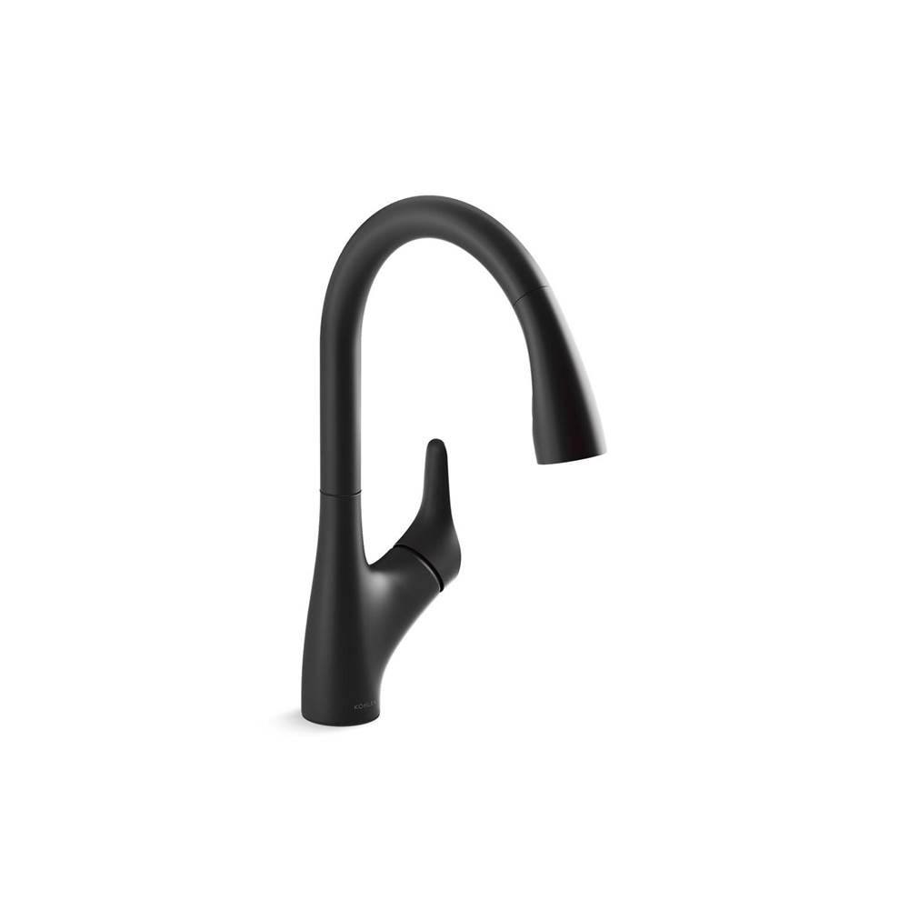 Kohler Rival Pull-Down Kitchen Sink Faucet With Two-Function Sprayhead