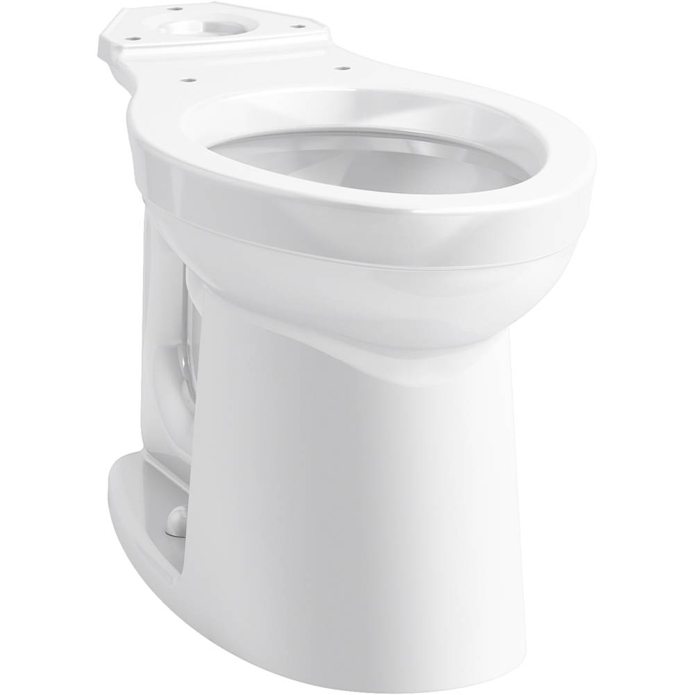 Kohler Kingston™ Comfort Height® Elongated chair height toilet bowl with antimicrobial finish