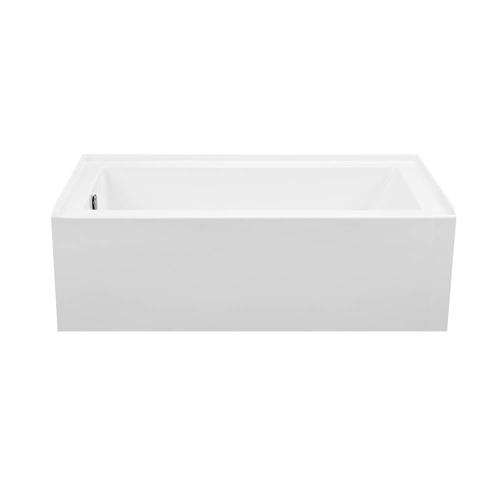 MTI Baths Cameron 3 Acrylic Cxl Integral Skirted Lh Drain Air  Bath - Biscuit (66X32)