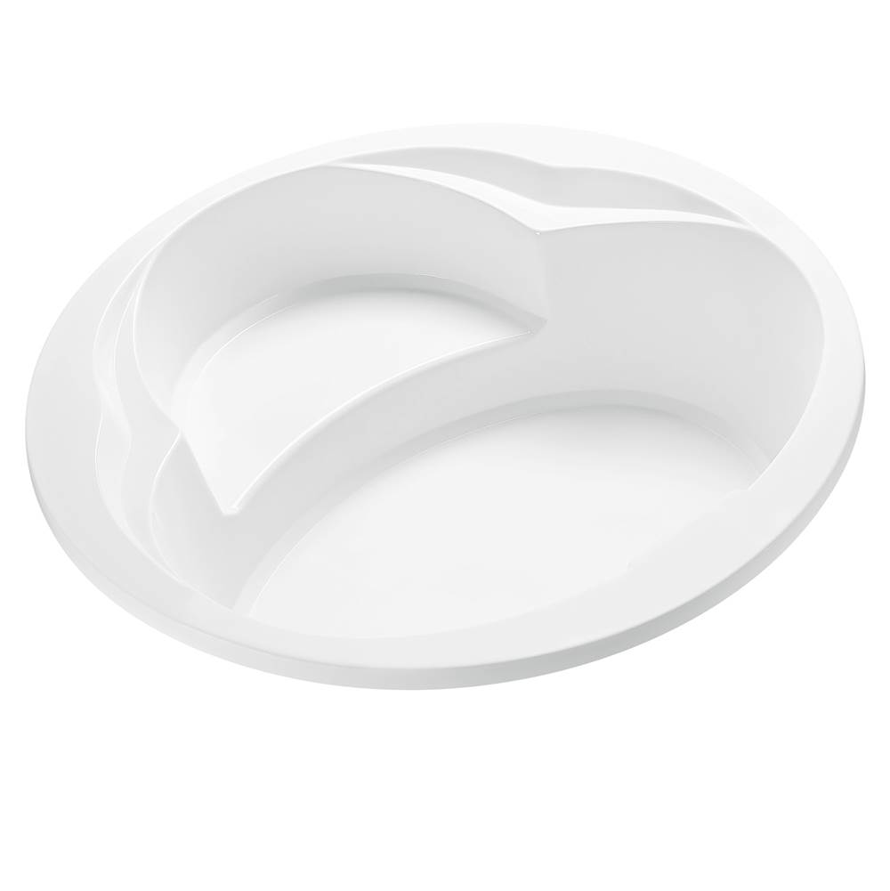 MTI Baths Rendezvous 2 Acrylic Cxl Drop In Ultra Whirlpool - White (60X60)