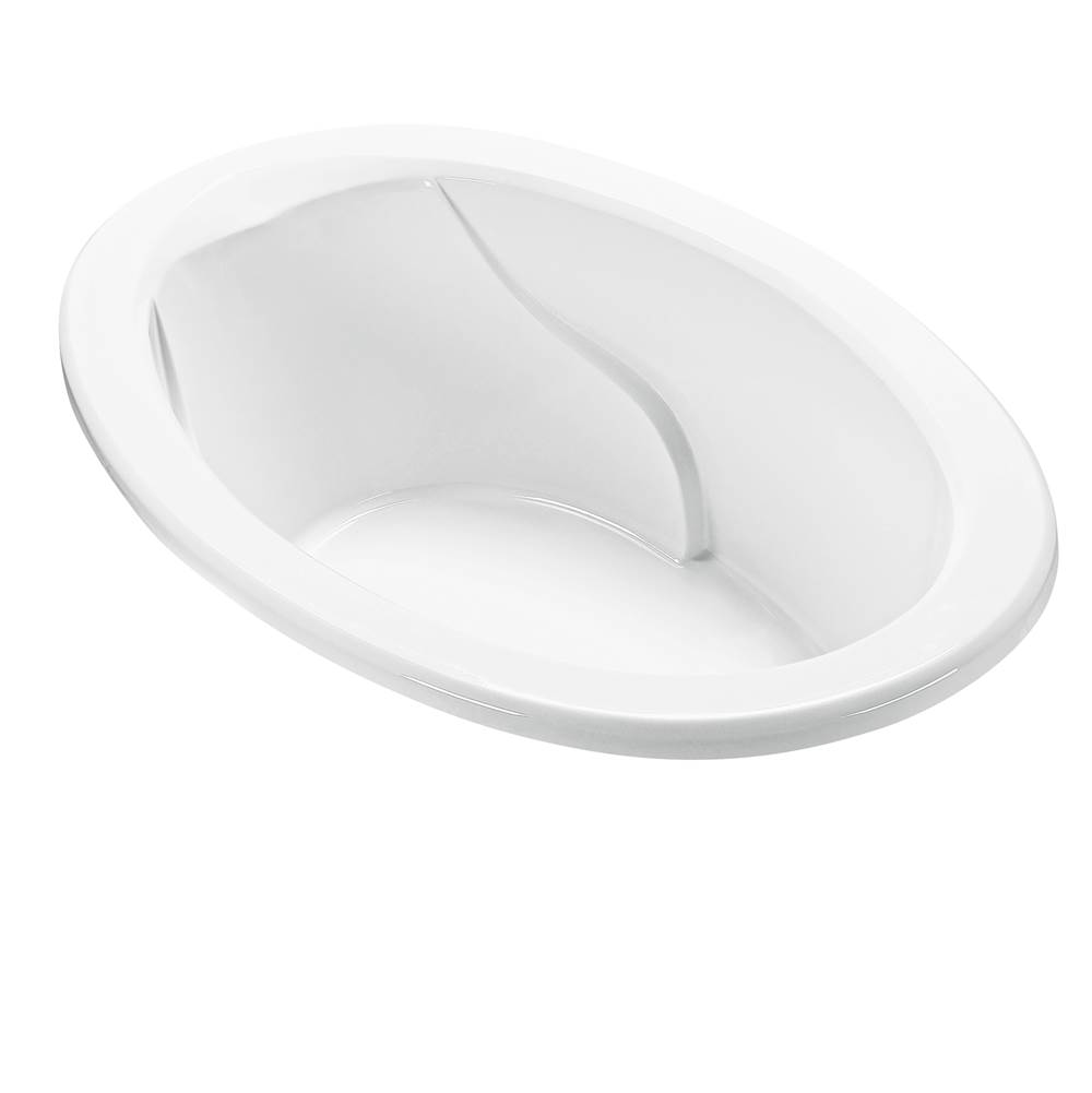 MTI Baths Adena 5 Acrylic Cxl Oval Drop In Air Bath/Whirlpool - White (63X41.25)