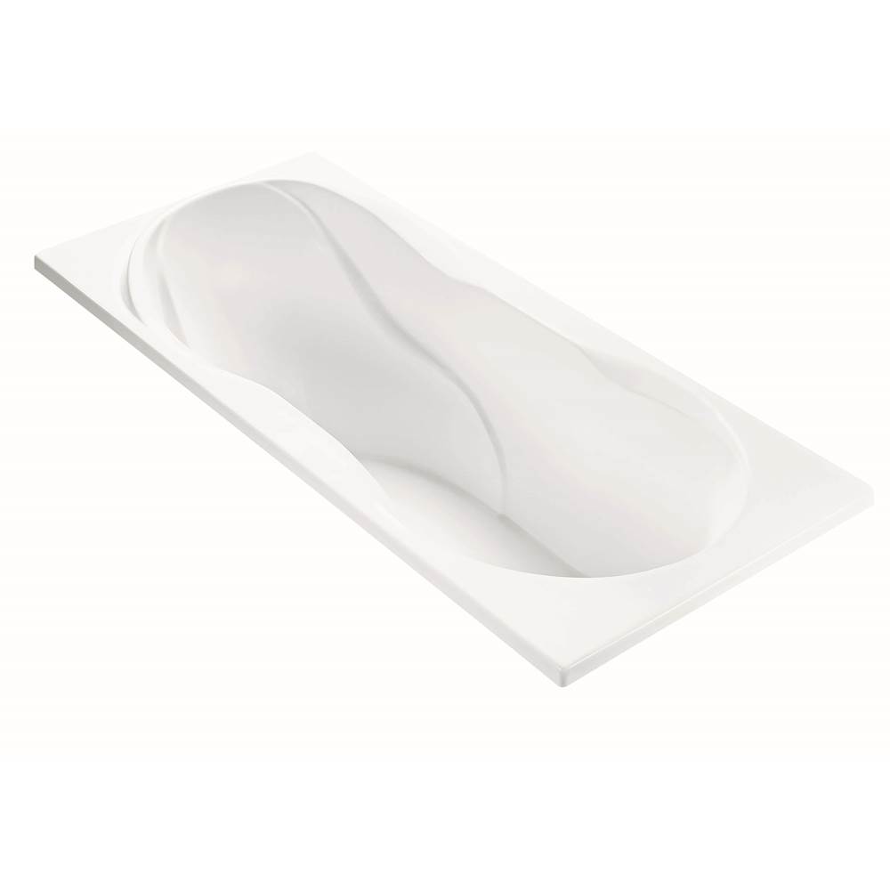 MTI Baths Reflection 5 Dolomatte Drop In Air Bath Elite/Microbubbles - White (71.75X32)
