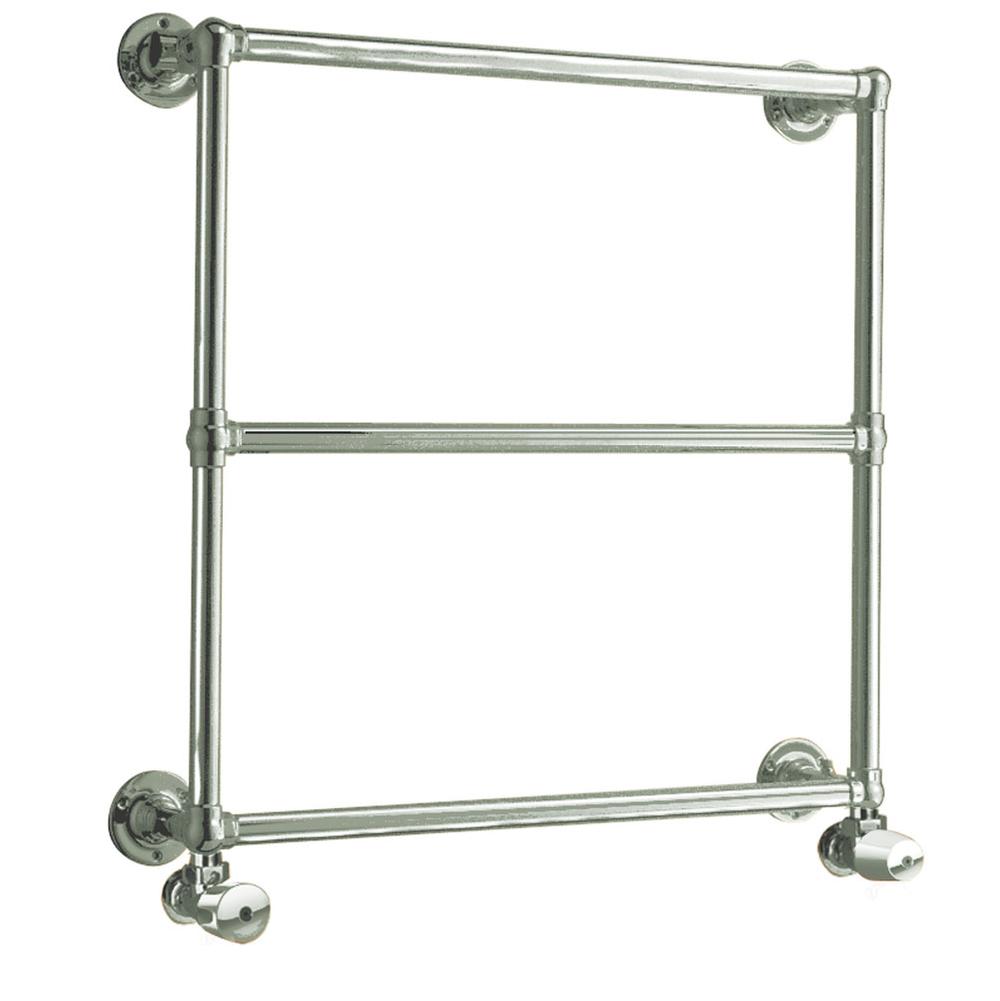 Myson B34/1 Chrome Hydronic 29''H x28''W  Valves not incl. ''Special Order Item''..This towel warmer is NO...