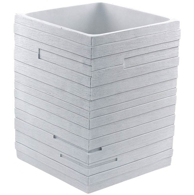 Nameeks White Free Standing Waste Can