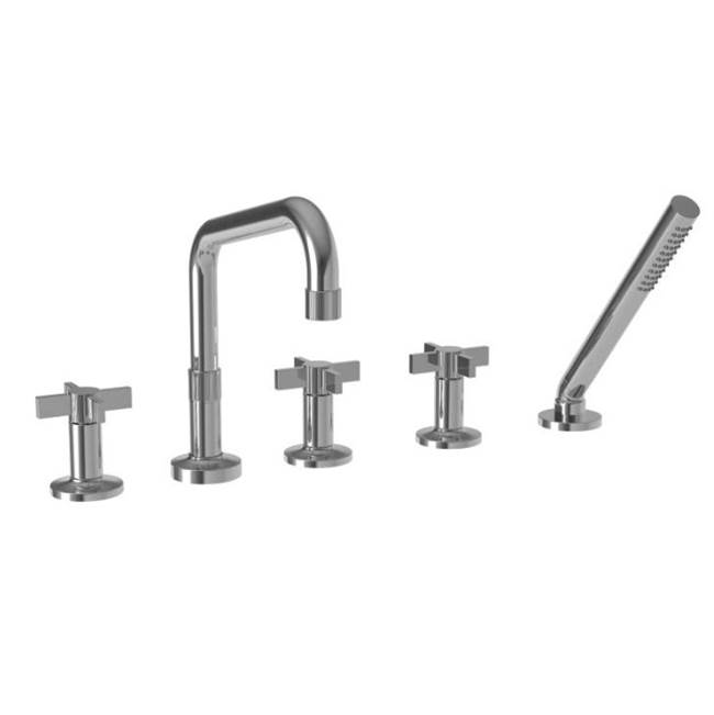 Newport Brass Pardees Roman Tub Faucet with Hand Shower