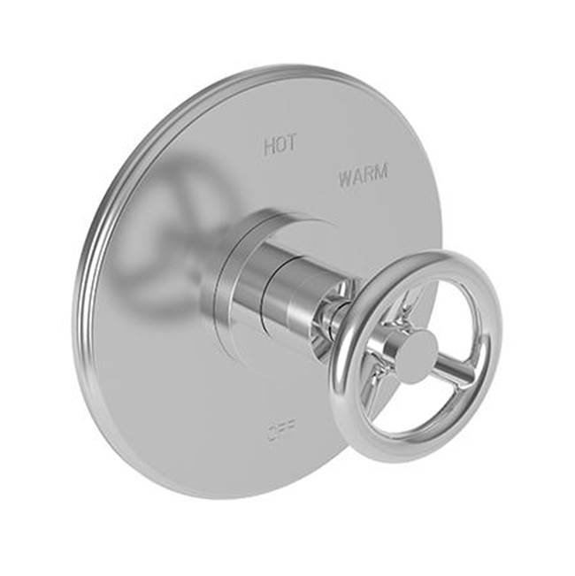 Newport Brass Slater Balanced Pressure Shower Trim Plate with Handle. Less showerhead, arm and flange.