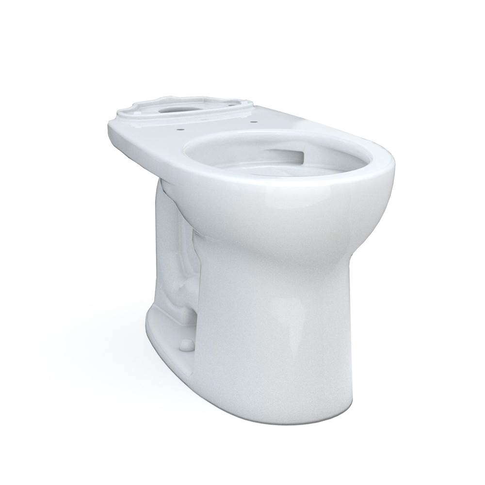 TOTO Toto® Drake® Round Tornado Flush® Toilet Bowl With Cefiontect®, Cotton White