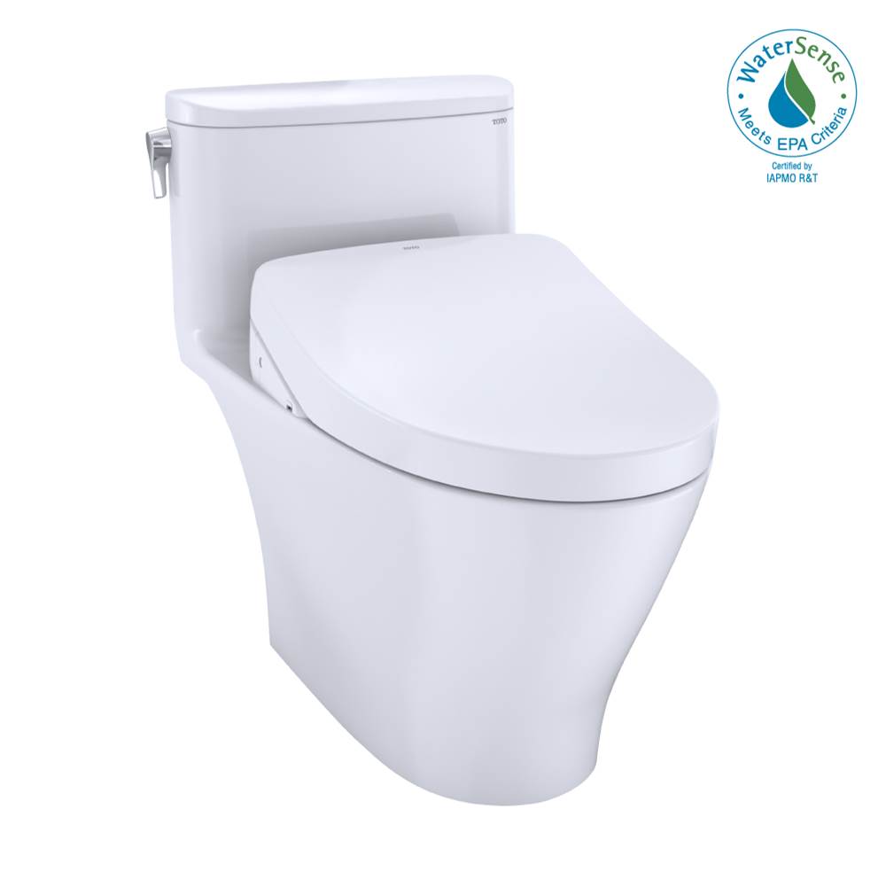 TOTO Toto® Washlet®+ Nexus® One-Piece Elongated 1.28 Gpf Toilet With S550E Bidet Seat, Cotton White